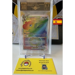 Dragonite V ASTRO Pokémon GO AP 8.5 + caballete expositor de regalo