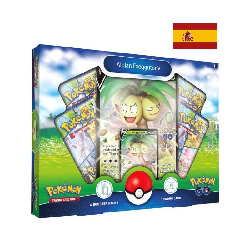 Caja Exeggutor de alola Pokémon GO español