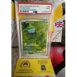 PSA9 - Bulbasaur 151 inglés