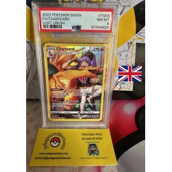 PSA 8 - Charizard Los Origing inglés