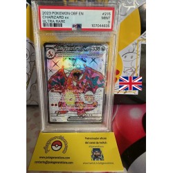 PSA 9 - Charizard Obsidian Flame Inglés