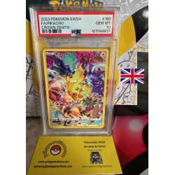 PSA 10 - Pikachu Crown Zinith inglés