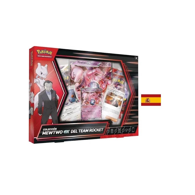 Colección Mewtwo ex del Team Rocket en Español