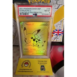 Pikachu promo Celebrations PSA 8 Inglés