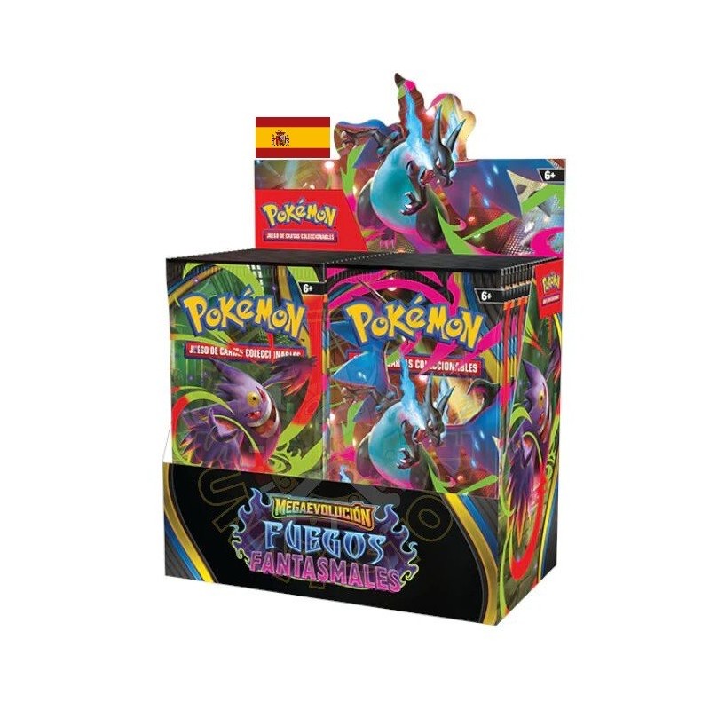 Caja 36 Sobres Fuegos Fantansmales en Español