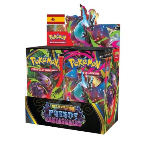 Caja 36 Sobres Fuegos Fantansmales en Español