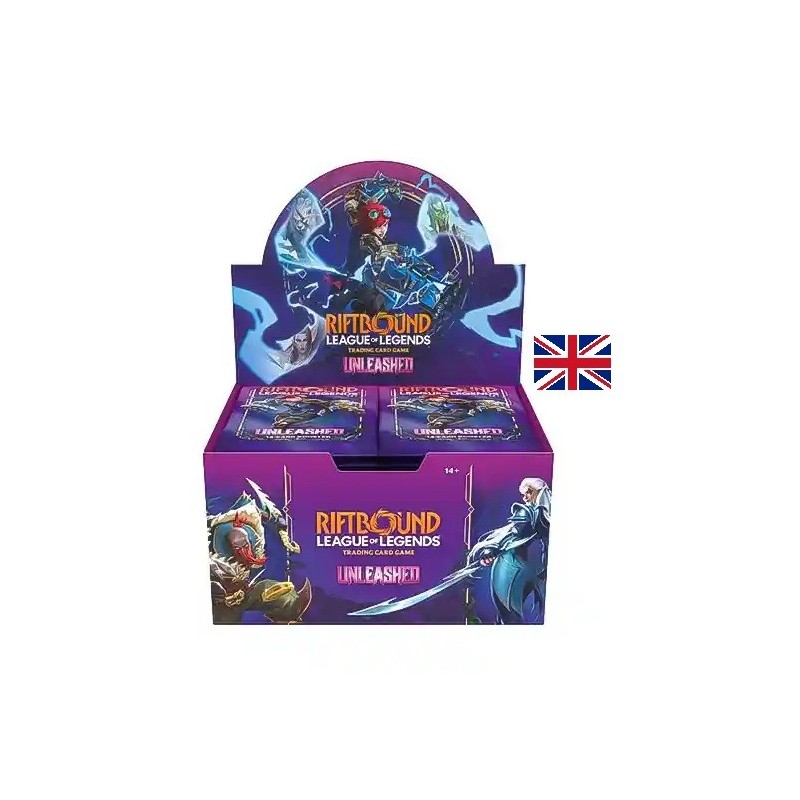 League of Legends TCG - Unleashed Booster Display (24 Boosters) - Ingl
