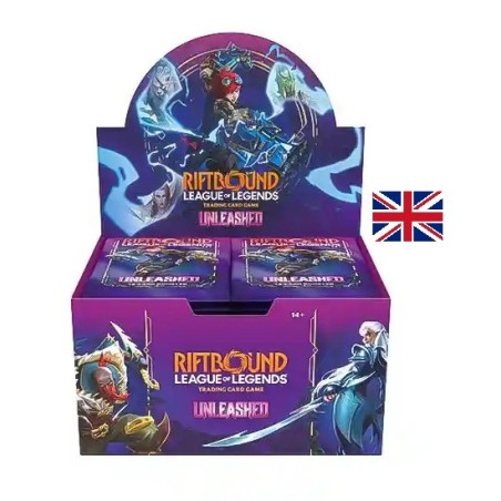 League of Legends TCG - Unleashed Booster Display (24 Boosters) - Ingl