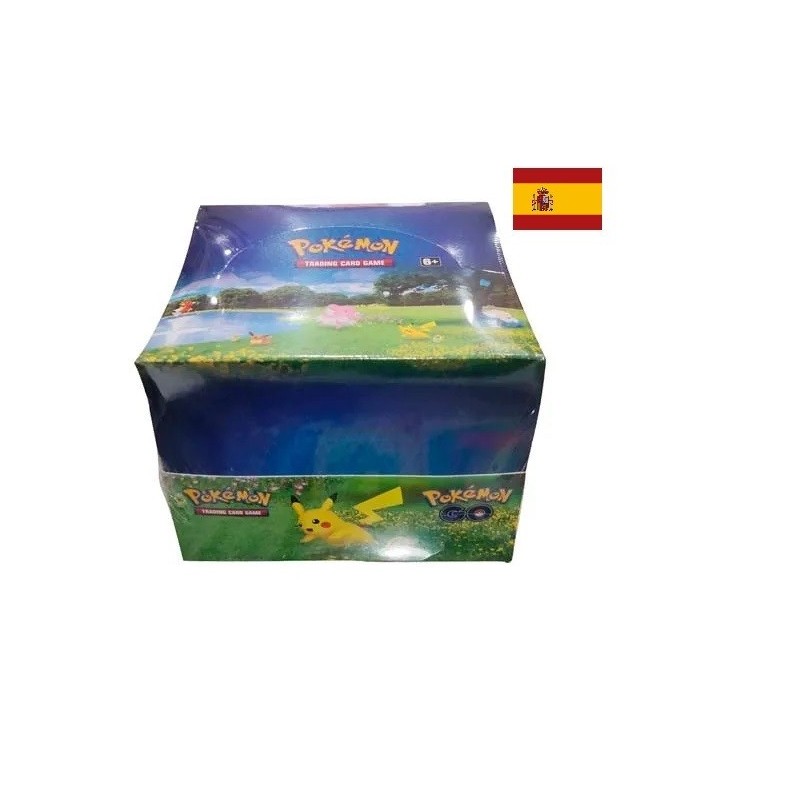 Caja mini latas 10 unidades Pokémon GO español