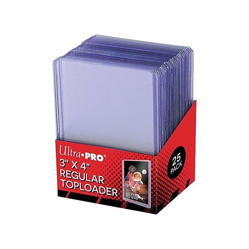 25 Toploaders Ultra PRO 3x4"