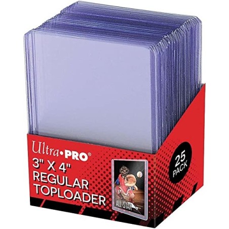 25 Toploaders Ultra PRO 3x4"